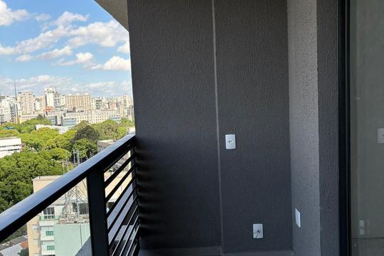Varanda de apartamento à venda com 1 quarto, 25m² em Pinheiros, São Paulo