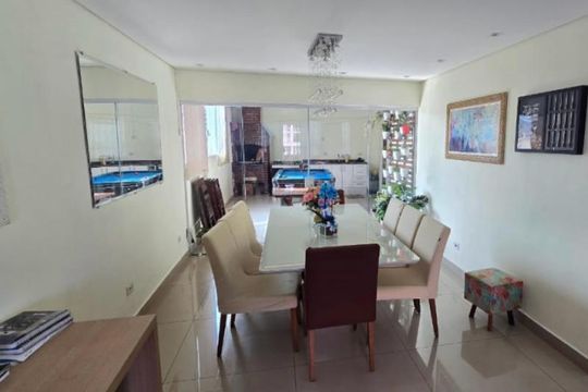 Sal de jantar de casa para alugar com 3 quartos, 200m² em Parque das Américas, Mauá