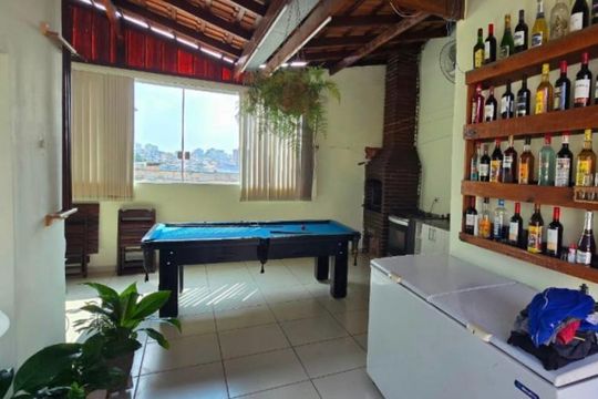 Sala de jogos de casa para alugar com 3 quartos, 200m² em Parque das Américas, Mauá