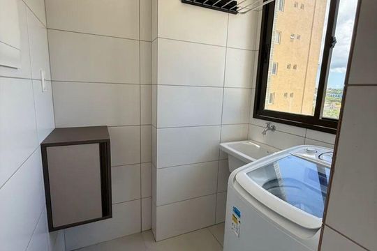 Área de serviço de apartamento para alugar com 1 quarto, 43m² em Piatã, Salvador