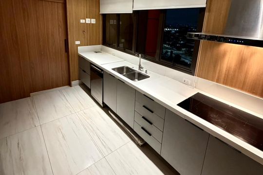 Cozinha de apartamento à venda com 3 quartos, 190m² em Jardim, Santo André