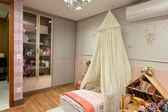 Quarto de apartamento à venda com 3 quartos, 190m² em Jardim, Santo André