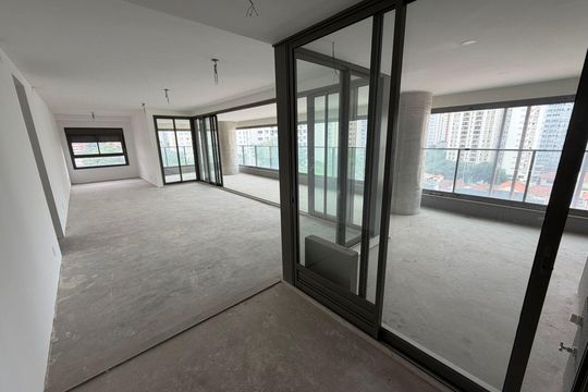 Sala de apartamento à venda com 3 quartos, 211m² em Campo Belo, São Paulo