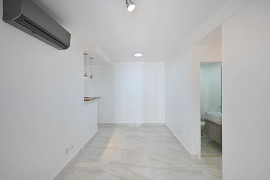 Sala de apartamento para alugar com 2 quartos, 54m² em Vila Andrade, São Paulo
