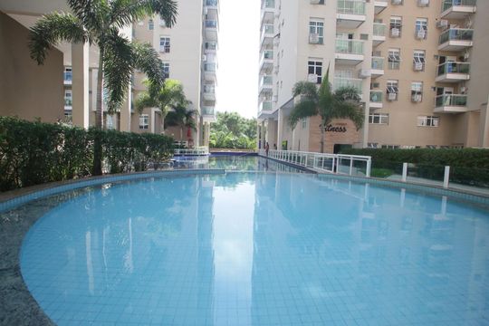 Área comum - Piscina de apartamento à venda com 1 quarto, 38m² em Taquara, Rio de Janeiro