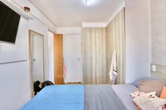 Quarto 1 de apartamento à venda com 2 quartos, 55m² em Alto do Pari, São Paulo