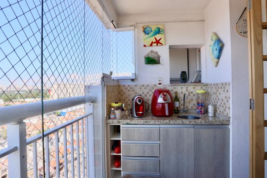 Sacada de apartamento à venda com 2 quartos, 55m² em Alto do Pari, São Paulo