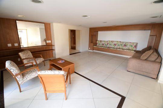 Hall social de apartamento à venda com 3 quartos, 100m² em Bosque, Campinas
