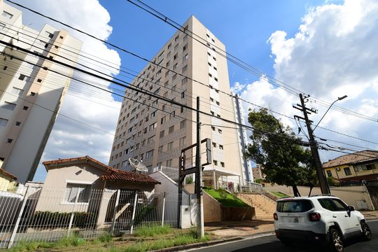 Fachada do Prédio de apartamento à venda com 3 quartos, 100m² em Bosque, Campinas