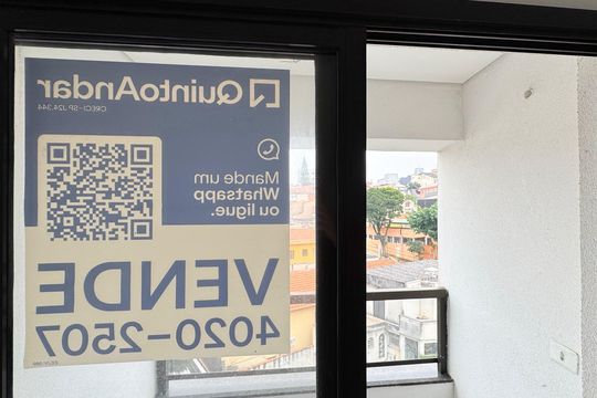 Placa de apartamento à venda com 2 quartos, 55m² em Jardim Vera Cruz, São Bernardo do Campo