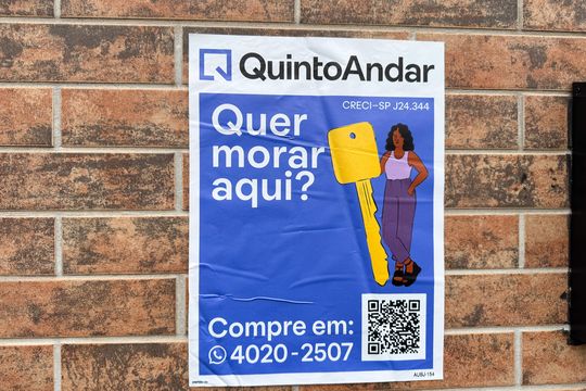 Placa  de apartamento à venda com 2 quartos, 55m² em Jardim Vera Cruz, São Bernardo do Campo