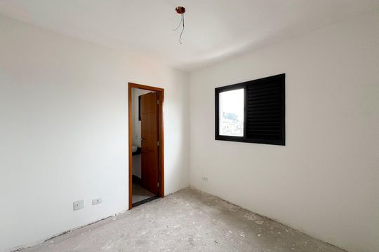 Suíte  de apartamento à venda com 2 quartos, 55m² em Jardim Vera Cruz, São Bernardo do Campo