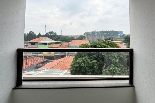 Sacada  de apartamento à venda com 2 quartos, 55m² em Jardim Vera Cruz, São Bernardo do Campo