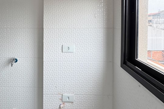 Área de Serviço de apartamento à venda com 2 quartos, 55m² em Jardim Vera Cruz, São Bernardo do Campo
