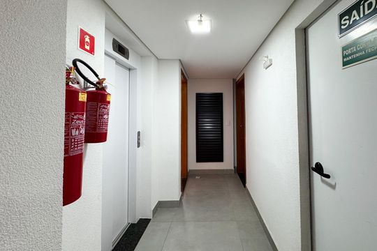 Área comum - Hall de apartamento à venda com 2 quartos, 55m² em Jardim Vera Cruz, São Bernardo do Campo