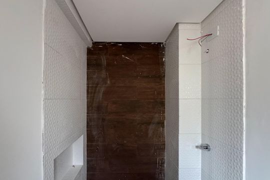 Banheiro - Suíte  de apartamento à venda com 2 quartos, 55m² em Jardim Vera Cruz, São Bernardo do Campo