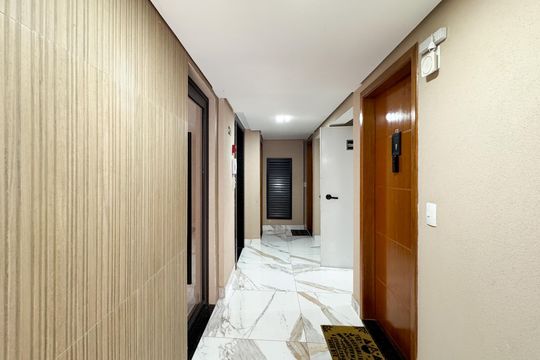 Hall de apartamento à venda com 2 quartos, 55m² em Jardim Vera Cruz, São Bernardo do Campo