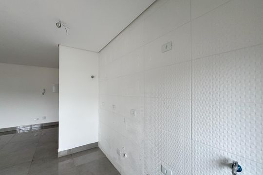 Cozinha de apartamento à venda com 2 quartos, 55m² em Jardim Vera Cruz, São Bernardo do Campo