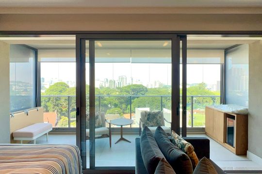 Sala de kitnet/studio para alugar com 1 quarto, 46m² em Pinheiros, São Paulo