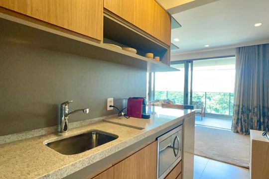 Cozinha de kitnet/studio para alugar com 1 quarto, 46m² em Pinheiros, São Paulo