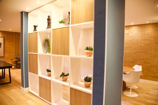 Área comum de apartamento à venda com 2 quartos, 67m² em Santo Amaro, São Paulo