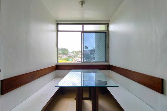 Sala de apartamento para alugar com 1 quarto, 50m² em rt A, Novo Hamburgo