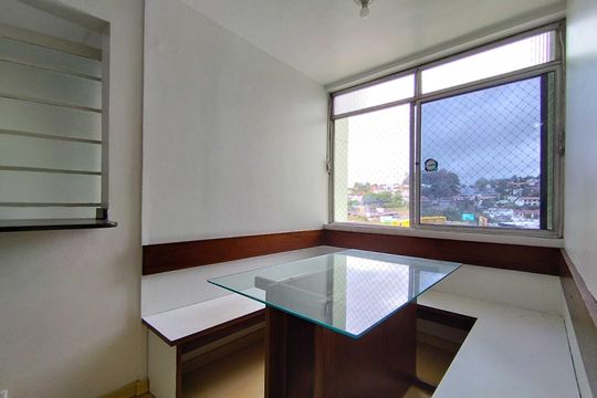 Sala de apartamento para alugar com 1 quarto, 50m² em rt A, Novo Hamburgo