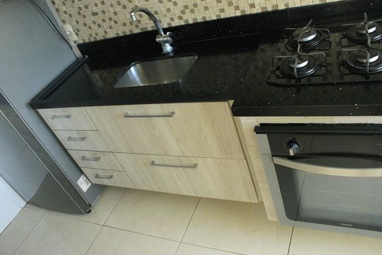 Cozinha  de apartamento para alugar com 2 quartos, 61m² em Macedo, Guarulhos