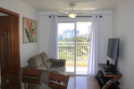 Sala  de apartamento para alugar com 2 quartos, 61m² em Macedo, Guarulhos