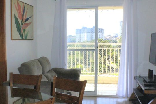 Sala  de apartamento para alugar com 2 quartos, 61m² em Macedo, Guarulhos