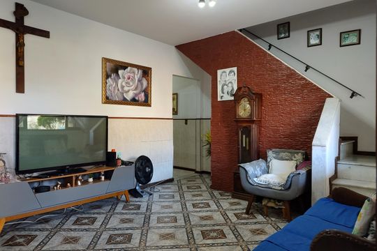 Sala 1 de casa de condomínio à venda com 5 quartos, 401m² em Jacarepaguá, Rio de Janeiro