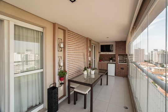 Varanda gourmet de apartamento para alugar com 4 quartos, 193m² em Mirandópolis, São Paulo