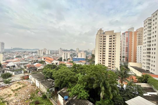 Vista da Suíte de apartamento à venda com 2 quartos, 61m² em Jabaquara, São Paulo