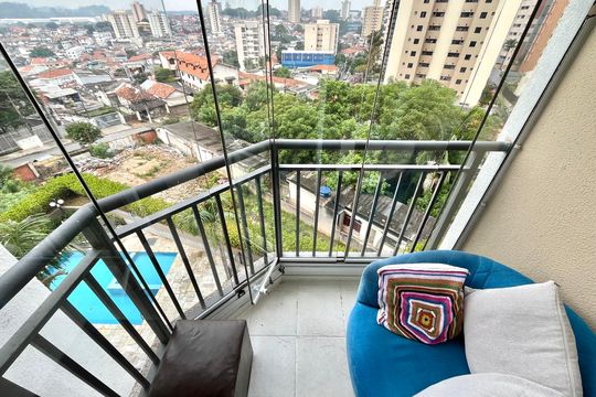 Varanda de apartamento à venda com 2 quartos, 61m² em Jabaquara, São Paulo