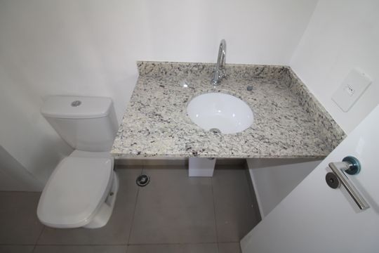 Banheiro de apartamento à venda com 1 quarto, 35m² em Santana, São Paulo