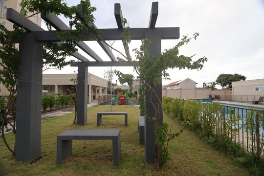Área comum de apartamento para alugar com 2 quartos, 48m² em Fátima, Canoas