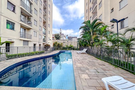 Área comum - Piscina de apartamento à venda com 2 quartos, 56m² em Penha de França, São Paulo