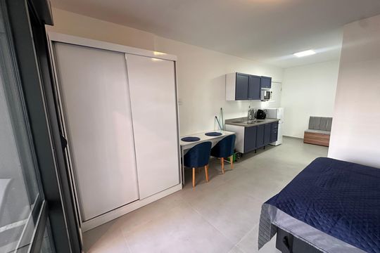 Studio de kitnet/studio para alugar com 1 quarto, 35m² em Jardim das Acacias, São Paulo