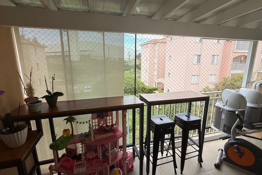 Varanda de apartamento à venda com 3 quartos, 82m² em Loteamento Center Santa Genebra, Campinas