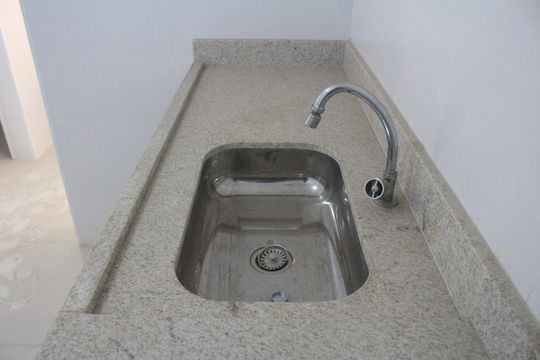 Cozinha de apartamento à venda com 3 quartos, 97m² em Osvaldo Cruz, São Caetano do Sul