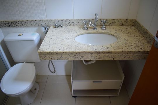 Banheiro da Suíte 2 de apartamento para alugar com 5 quartos, 200m² em Jardim Nova Alianca, Ribeirão Preto