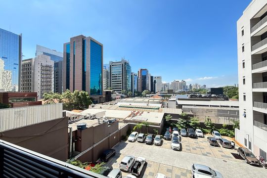 Vista de kitnet/studio à venda com 1 quarto, 24m² em Vila Olímpia, São Paulo