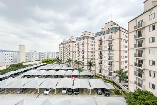 Vista do Quarto 2 de apartamento para alugar com 2 quartos, 63m² em Loteamento City Jaragua, São Paulo