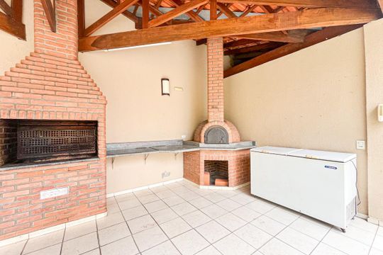 Área comum - Churrasqueira de apartamento para alugar com 2 quartos, 63m² em Loteamento City Jaragua, São Paulo