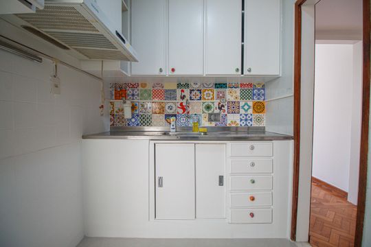 Cozinha de apartamento à venda com 2 quartos, 97m² em Tijuca, Rio de Janeiro