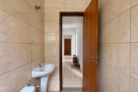 Banheiro  de casa para alugar com 1 quarto, 45m² em Vila Sao Jose (cidade Dutra), São Paulo