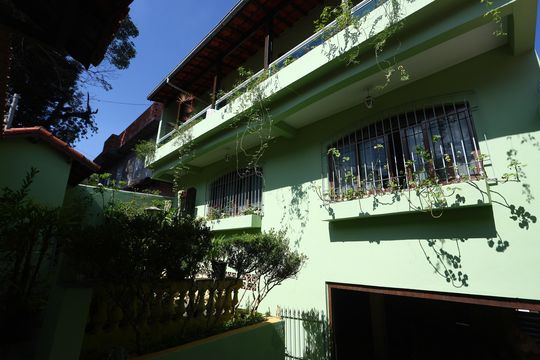 Fachada de apartamento à venda com 3 quartos, 380m² em Parque Monte Alegre, Taboão da Serra