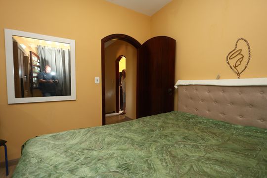suíte 1 de apartamento à venda com 3 quartos, 380m² em Parque Monte Alegre, Taboão da Serra