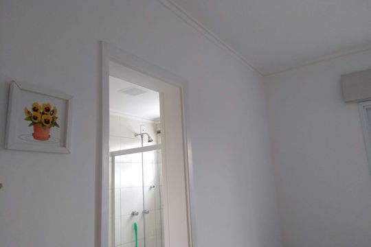 Banheiro de apartamento à venda com 3 quartos, 77m² em Jardim Messina, Jundiaí