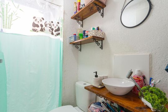 Banheiro de apartamento para alugar com 2 quartos, 29m² em Morro Santana, Viamão